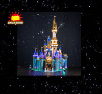 Brick Shine -  Light Kit for  LEGO®Disney Castle 43222
