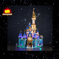 Brick Shine -  Light Kit for  LEGO®Disney Castle 43222