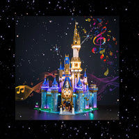 Brick Shine -  Light Kit for  LEGO®Disney Castle 43222