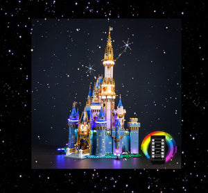 Brick Shine -  Light Kit for  LEGO®Disney Castle 43222