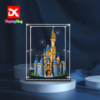 Display King - Acrylic display case for LEGO Disney Castle 43222 3mm Thickness dust-Free and Crystal Clear Display case with Screw
