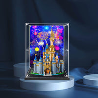 Display King - Acrylic display case for LEGO Disney Castle 43222 3mm Thickness dust-Free and Crystal Clear Display case with Screw
