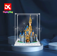 Display King - Acrylic display case for LEGO Disney Castle 43222 3mm Thickness dust-Free and Crystal Clear Display case with Screw
