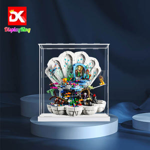 Display King - Acrylic  display case  for LEGO® The Little Mermaid Roval Clamshell 43225