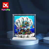 Display King - Acrylic  display case  for LEGO® The Little Mermaid Roval Clamshell 43225
