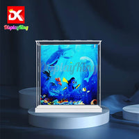 Display King - Acrylic  display case  for LEGO® The Little Mermaid Roval Clamshell 43225
