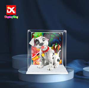 Display King -Acrylic display case with screw for LEGO® 101 Dalmatians Puppy 43269