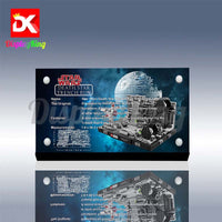 Display King - Acrylic display plaque for Lego Death Star Trench Run Diorama 75329
