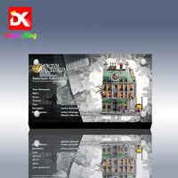 Display King - Acrylic display plaque for Lego Sanctum Sanctorum 76218
