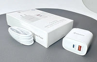 sky Maxguard 45PDCC PD 45W wall charger with Type-C to C combo
