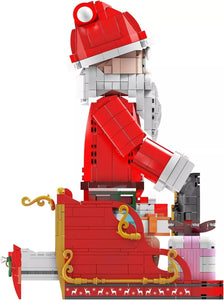 Mould King 10072 Christmas Toys Building Blocks Holiday Advent Santa Claus Dolls