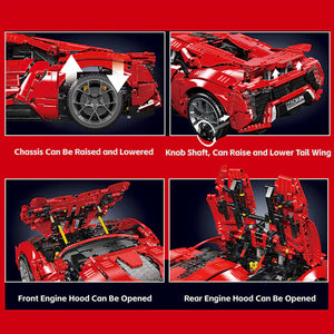 MOULD KING 13190 Lykan Hypersport With Motor with 4070 Pieces