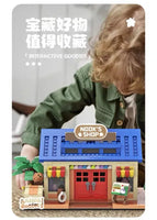 JIESTAR Small Angle JD034-JD036 three sets Animal Crossing Building Block 889 pcs
