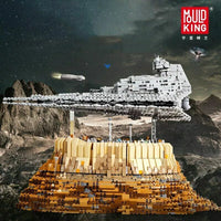 5162PCS Star Destroyer Empire Ship Over Jedha City Building Block Model New
