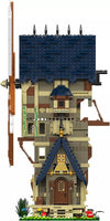 Mould King 10060 Streetview Medieval Windmill Building Technology Clamp Block
