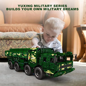 Mould King 20008 CJ-10 Military Cruise Missile Truck Building Mechanical Remote