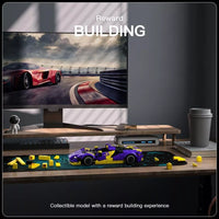 Mould King Speed Champion 27054 Centenario Car with Acrylic Display Case 344pcs
