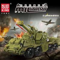 MOULD KING 20031 DANA Self-Propelled Howitzer With Motor with 1923 Pieces
