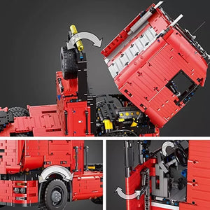 Mould King 19005 tractor Truck Block Kits Model MOC Building Blocks Set to build