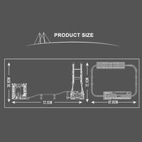 Mould King 16052 Urban Railcar Aovatown with motors Model 1488 pcs
