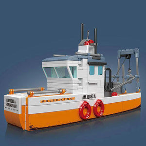 MOULD KING 10083 Fishing Boat with 420 Pieces