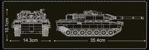 Mould King 20020 RC Leopard 2 Tank Building Block Toys