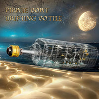 Mould King 10065 Drifting Bottle Black Pearl Ship STEM Gift Toy to Build 2206pcs
