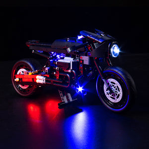 Brick Shine  GC Light Kit for  LEGO® The Batman - Batcycle 42155