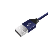Baseus Yiven USB to Lightning Data Charging Cable for iPhone 1.2M -Navy

