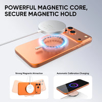 REDEFYNE Qi2.2 25W Magnetic Wireless Charging Pad - Silver
