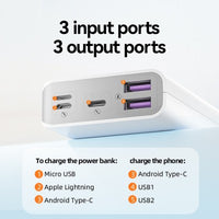 Romoss Sense4SF 22.5W 10000mAh Mini Power Bank-White
