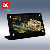 Display King - Acrylic display plaque for Lego Mos Eisley Cantina 75290
