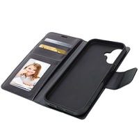 Hanman PU Flip Leather Wallet Case for iPhone 17 Pro Max / 18 Pro Max
