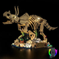 Brick Shine GC Light Kit for LEGO® Dinosaur Fossils: Triceratops 77985
