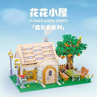 JIESTAR Small Angle JD034-JD036 three sets Animal Crossing Building Block 889 pcs
