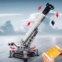 Mould King 17002 Cranes Building Kits 4000 Pieces with Motor/APP Remote Control
