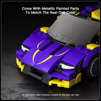 Mould King Speed Champion 27054 Centenario Car with Acrylic Display Case 344pcs
