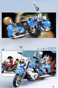 JIESTAR Small Angle JD003 Dragon Motobcycle Building Block Toy 716 pcs