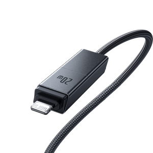Baseus Versatile Two-for-Two Fast Charging Cable U+C to C+L 60W 2M