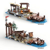 MOC Factory 162291 Viking Village Expansion with 584 Pieces
