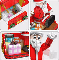 Mould King 10072 Christmas Toys Building Blocks Holiday Advent Santa Claus Dolls
