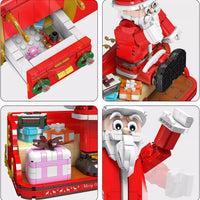 Mould King 10072 Christmas Toys Building Blocks Holiday Advent Santa Claus Dolls