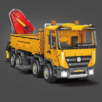 MOULD KING 17050 Actros Self-Loading Crane With Motor with 4012 Pieces