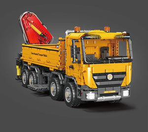 MOULD KING 17050 Actros Self-Loading Crane With Motor with 4012 Pieces