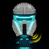 Brick Shine GC Light Kit for LEGO® Imperial Remnant AT-RT Driver™ Helmet 75458
