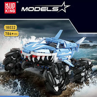 MOULD KING 18032 Monster Truck Megalodon with 786 Pieces
