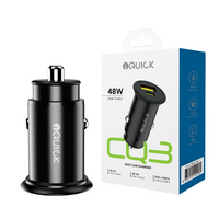 iQuick CQ3 48W Fast Car Charging Dual USB-A / USB-C Ports
