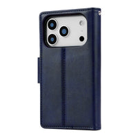 Hanman 2 in 1 Detachable Flip Leather Wallet Case With Magnetic Ring for iPhone 17 Pro / 18 Pro
