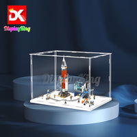 Display King - Acrylic display case for LEGO(R) Deep Space Rocket and Launch Control 60228
