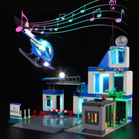 Brick Shine  GC Light Kit for LEGO® Police Station 60316
